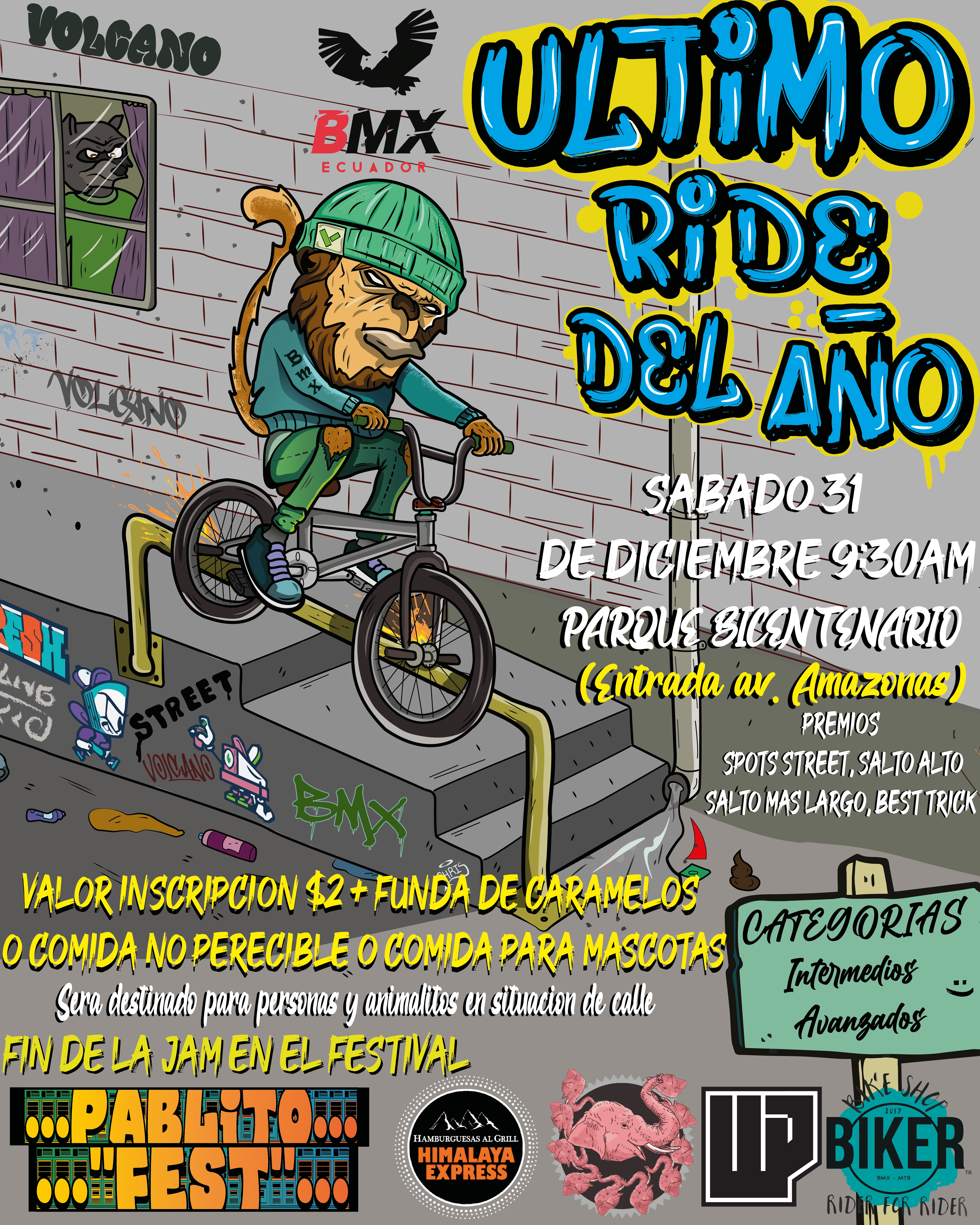 Ultimo ride del año - BMX Ecuador