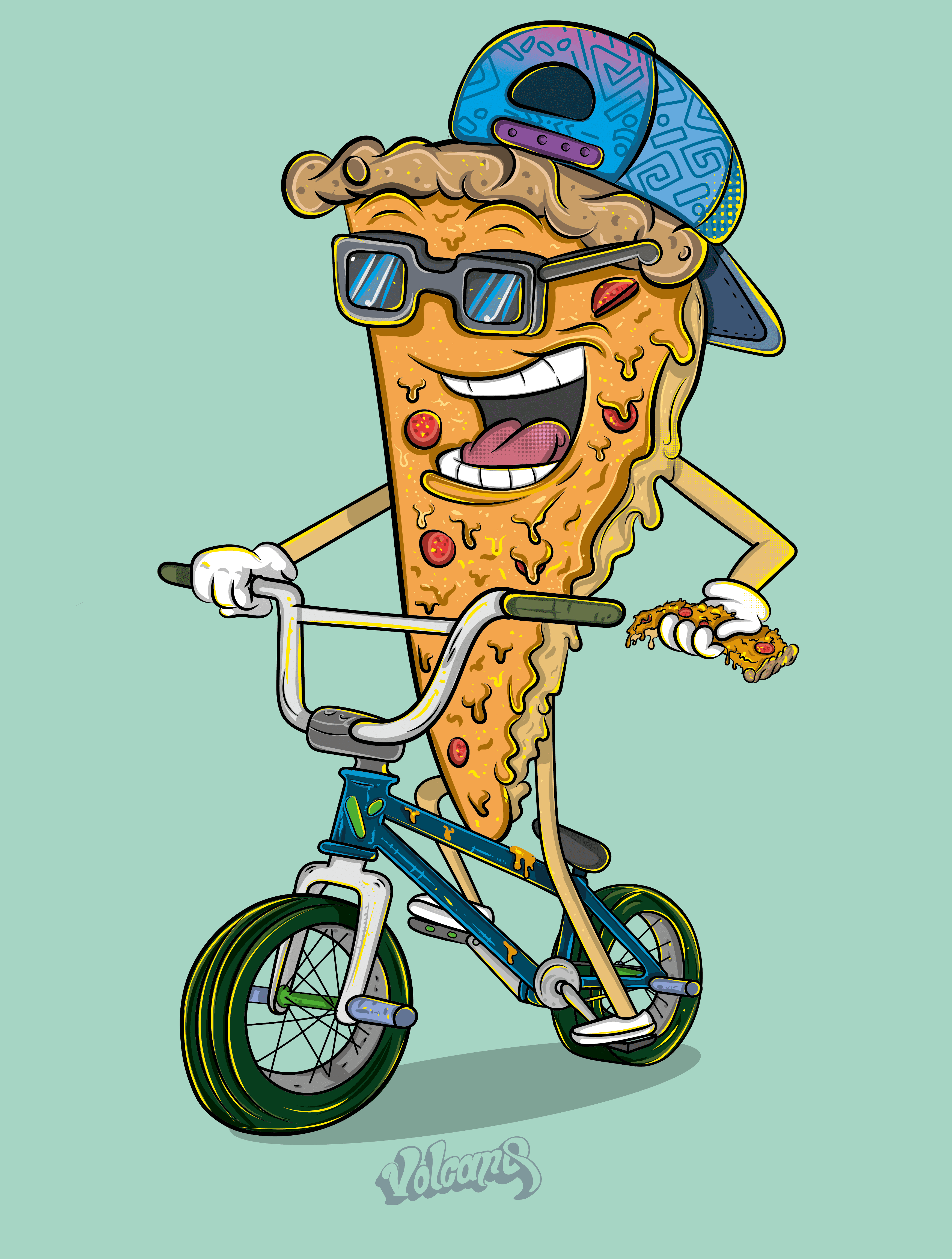 Pizza Biker